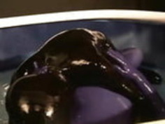 パープルゼンタイ＆ローションセックス1