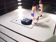 混合ボクサーの戦いファック