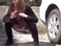 Japanesは、屋外小便します