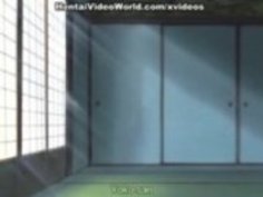 かわいいアニメのギャルのための最初のセックス