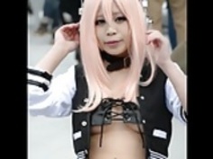 コミケでのホット日本のコスプレイヤー