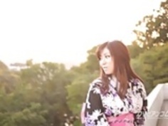 若い男と浴衣た事件でMILF - 秋野千尋