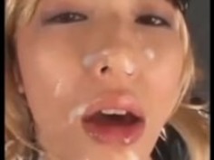 【お姉さん顔射】美人アヘ顔なエロい巨乳のお姉さんの顔射フェラセックスコスプレプレイエロ動画。【pornhub動画】