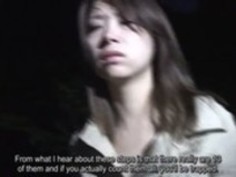 字幕日本の幽霊狩り幽霊公園の調査