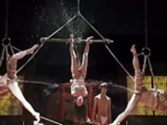 日本の映画クリップ2フェイクのSMショー