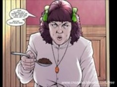 2Dのコミック：売春婦の家。第5話