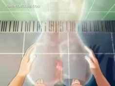 アニメのセックス人形は、シャワーで良い犯される