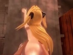 【３Dエロアニメ】ツインテールが萌える可愛い女の子にバック挿入悶絶間違いなし！