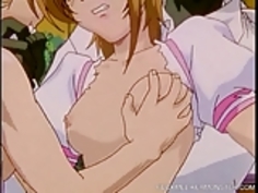 男性とモンスターに輪姦巨乳変態キューティーズ