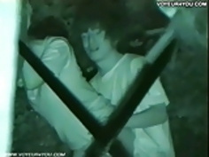 シティパークでミッドナイト野外セックス