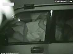 赤外線カメラ駐車場セックス