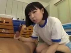 【愛須心亜淫語】ブルマの女子高生淫乱痴女の、愛須心亜の淫語M男手ヌキプレイエロ動画！