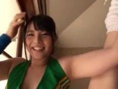 【上原亜衣バック】美女なHな巨乳のチアガールの、上原亜衣のバック騎乗位ぶっかけ正常位セックスプレイ動画！