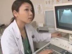 手コキ 羽月希 勃起 看護婦 検査