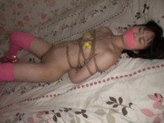 【加藤しおり】これは合法少女好きだよね？ベビーフェイスすぎる無毛症のカワイイ女の子が亀甲拘束されちゃう