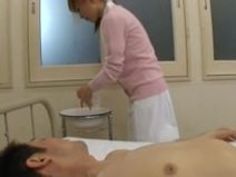 アジアナース手コキ