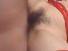 くり抜きヘアリープッシー日本人Jizzed