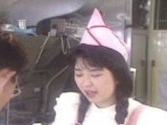 かわいい日本人は自宅で釘付け