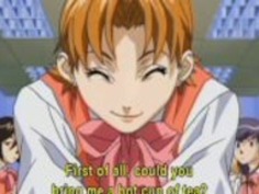 ランジェリーオフィスのアニメの女の子の運指wetpuss