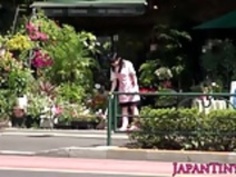 毛深い日本のアマチュア十代facialized