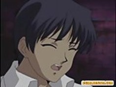 ロープアニメ男女共学は彼女のおっぱいを圧迫されます