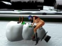 フリスキー雪だるまの楽しみ