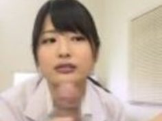 【水谷あおい】皮膚科の美女女医が手ヌキ＆フェラのあと、騎乗位やバックでチ○ポを直接触診