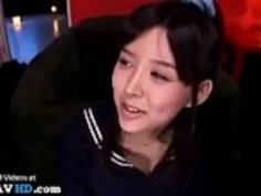 Japanese 18yo女子二人顔のザーメン - もっとElitejavhd.comで