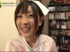 【小倉ゆず】静岡県出身Ｅカップのキュートなショートヘアデリヘル嬢と看護婦コスでハメ撮りセックス漬け【No5981】