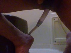 素人 変態シャワーオナ 自撮 アナル けつまんこ