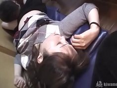 NTR！カラオケBOXで彼氏の前で他人チンポに中出しされる女！