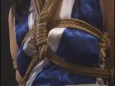 悪の組織に捕まった上に緊縛されてオマンコ突かれる美人ヒロイン