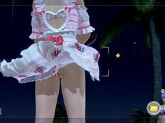 デッドオアアライブエクストリーム　ヴィーナスバケーション　マリーローズ　スイカ割り