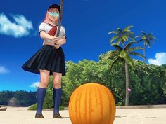 デッドオアアライブエクストリーム　ヴィーナスバケーション　ほのか　スイカ割り