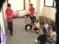 高齢者専用エクササイズ教室の淫らな行為を激撮！