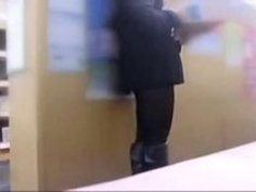 とあるド変態カップルが本屋でフェラチオ露出プレイしててヤバすぎ