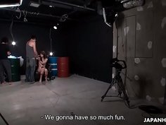 Japanese teen, Mikuni Maisaki got hammered with a creampie, uncensored