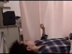 隣の病室に来ていた彼女がムラムラ