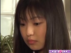 Sweet babe Anna Kuramoto moans as she gets her pussy banged