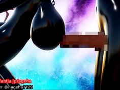 魔乳ホノルルの縦パイズリ①