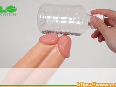 【アダルトグッズNLS】２本挿しリアルバイブ＜紹介動画＞