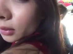 バス内で痴漢されるも肉棒を握りしめ欲してしまう巨乳ビッチｗ