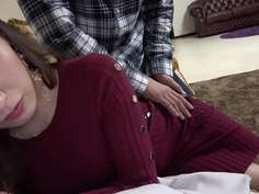 セレブ美人妻の不倫ハメ撮り！セクシーランジェリー着衣のままパンストが破れエッチするスレンダー貧乳な奥さん！人妻熟女の無料エロ動画「一番妻」【無断使用禁止】