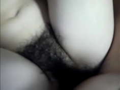 毛深いまんこのハメ撮り