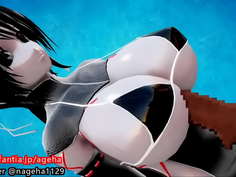 爆乳キョンシーのパイズリ