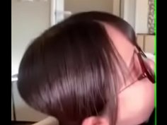 個人撮影　ロリJD　喉奥までのノーハンドフェラが最高！　口内射精