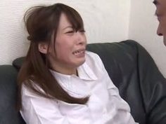 「やだ！やめてええぇッ！」美人ＯＬが両手を拘束され上司にイラマレイプされてしまうｗ