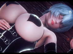 【Rei SMプレイ】Evaの綾波が寝てるときにこっそりHないたずらを仕掛けたら倍返しされたw