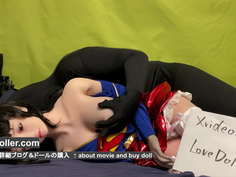 性的に屈強なスーパーウーマンにねっちょり中だし