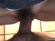 Japanese housewife, Reon Otowa had wild sex, uncensored